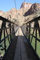 die Hängebrücke über den Colorado River